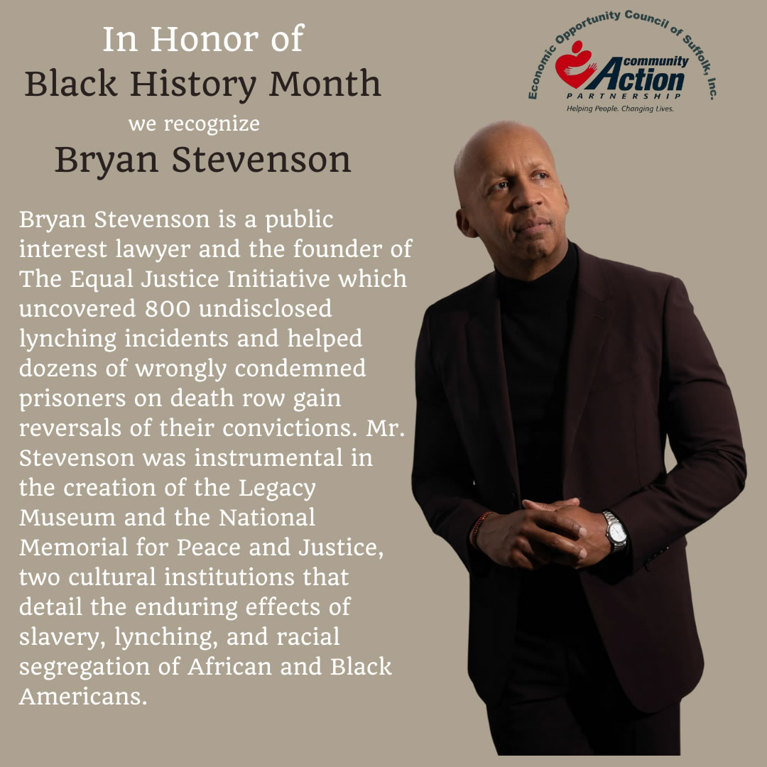 Bryan Stevenson - Black History Month 2024