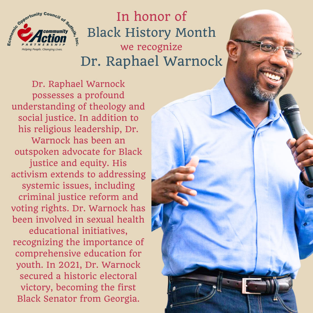 Dr. Raphael Warnock - Black History Monyh