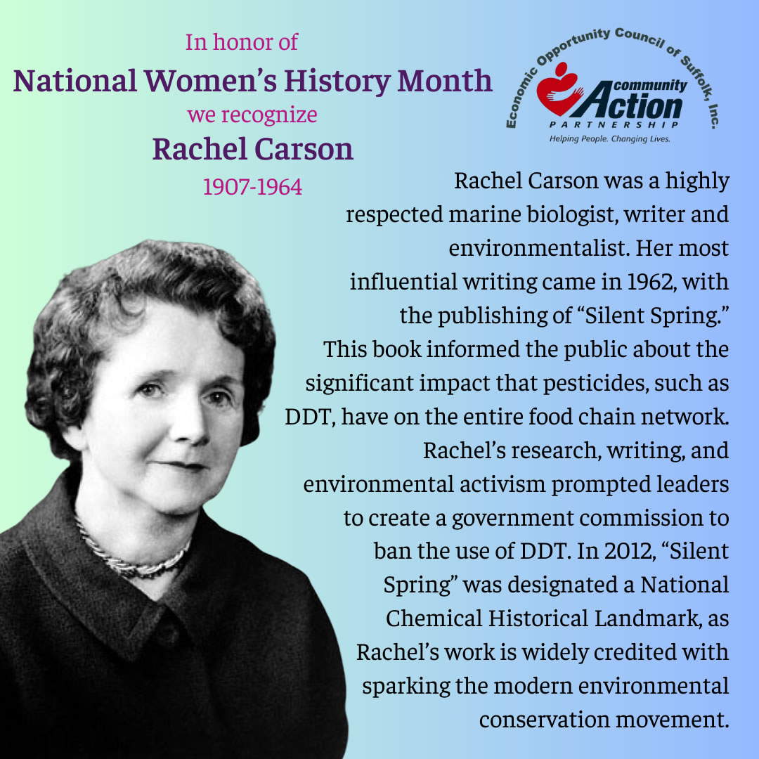 Women's History Month- Rachel Carson